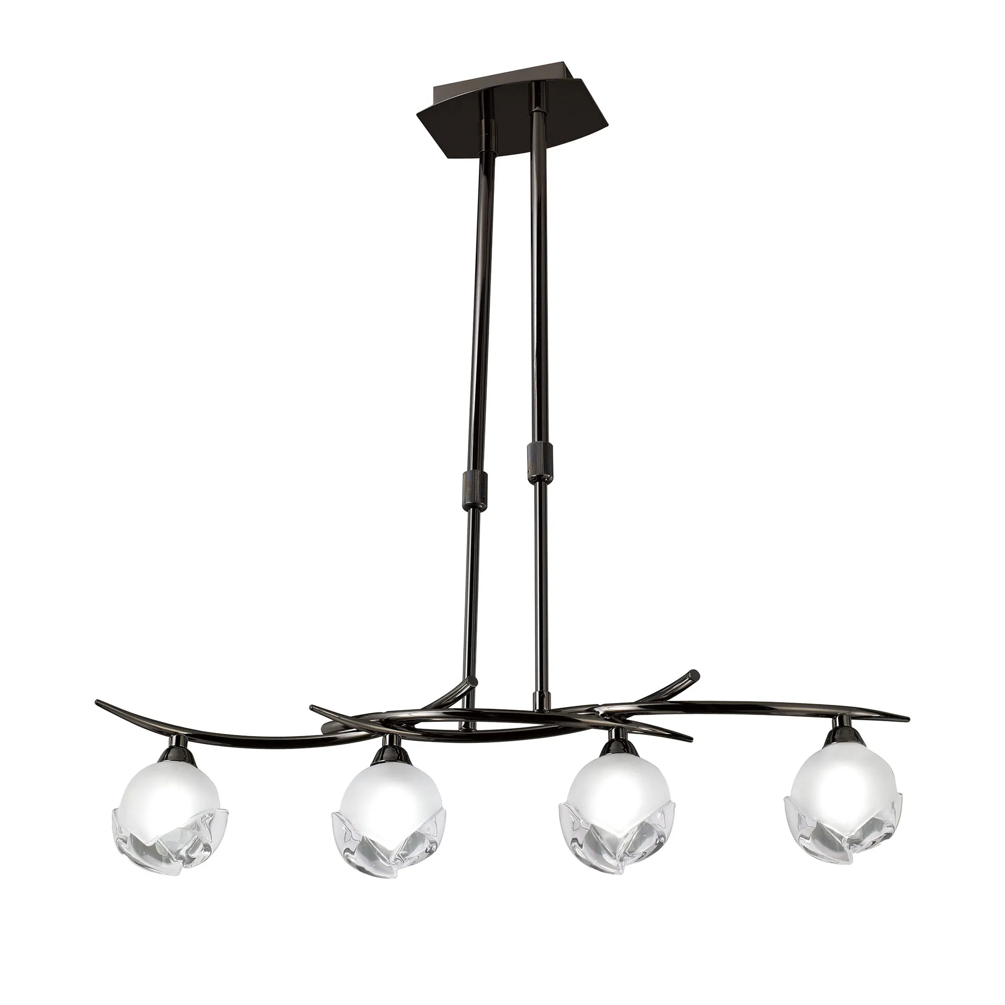 Fragma Black Chrome Ceiling Lights Mantra Linear Fittings Fragma Black Chrome Ceiling Lights Mantra Linear Fittings